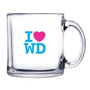 [LC130-DE] 13 oz Warm Beverage Glass Mug (Deep Etch)