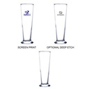 13 oz Pilsner Selection Tall Beer Glass (Screen Printed)