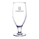 12.75 oz Pilsner Selection Footed Pilsner Glass (Deep Etch)