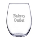 21 oz Stemless White Wine Glass (Deep Etch)