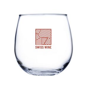 [DW126-P] 16.75 oz Stemless Red Wine Glass (Screen Printed)