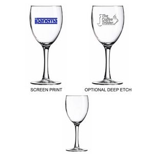 10 oz Wine Glass (Screen Printed)
