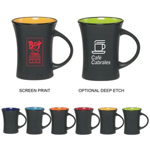 [SI340-P] 11 oz Hourglass Mug (Screen Printed)