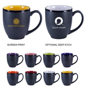 14 oz Big Gulp Ceramic Mug (Screen Printed)