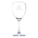 10 oz Wine Glasses, 2-Piece Set in Bellagio Box (Deep Etch)