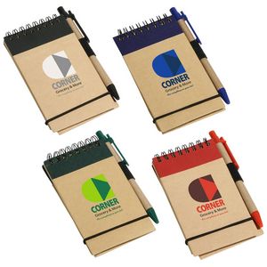 [WOF-TG10] Think Green Recycled Notepad & Pen