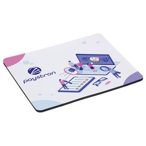 [WOF-AC22] Accent Dye Sublimated Mouse Pad with Antimicrobial Additive