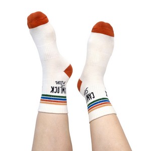 [WSC-SQ26] Custom Athletic Quarter Crew Socks