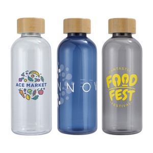 [DBT-VD26] Vida 22 oz RPET Reusable Sports Bottle w/ Bamboo Lid