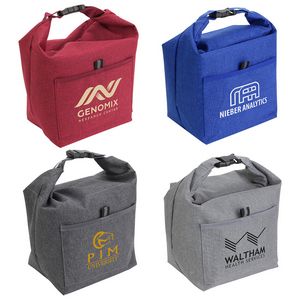 [WBA-BT18] Bellevue Heathered Polyester Insulated Lunch Tote