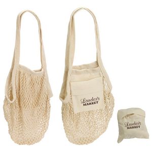 [WBA-SN22] Sonnet Collapsible Cotton Mesh Tote