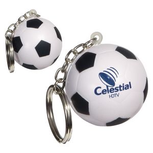 [LKC-SC06] Soccer Ball Stress Reliever Key Chain