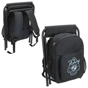 [WBA-FC23] Fieldcrest Cooler Backpack with Folding Stool