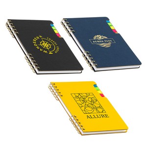 [WOF-PX26] Praxis Recycled Spiral Notebook with Sticky Flags