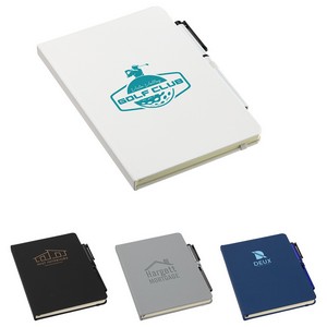 [WOF-QU22] Quorum Soft Touch Journal with Matching Color Gel Pen