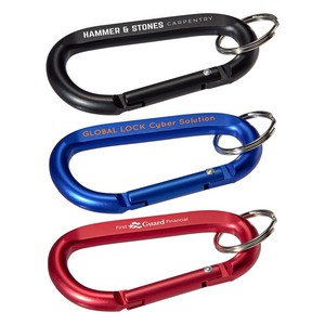 [WOR-AC21] Aluminum Carabiner with Key Ring