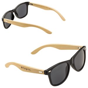 [WPC-BB23] Bamboo Recycled Polycarbonate UV400 Sunglasses