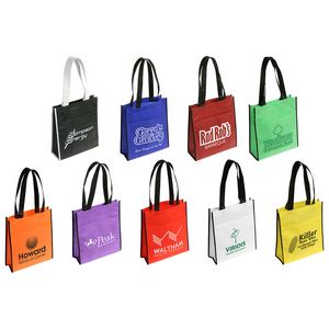 [WBA-PT09] Peak Non-Woven Tote Bag with Pocket