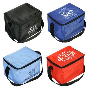 [WBA-SR09] Snow Roller 6-pack Polyester Cooler Bag