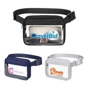 [ALB-CB26] AeroLOFT® Clear View Crossbody Belt Bag