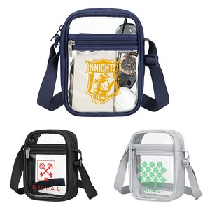 [ALB-CS26] AeroLOFT® Clear View Crossbody Stadium Bag