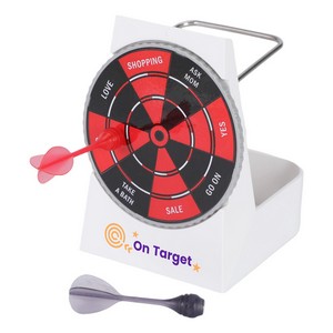 [WOF-BU25] Bullseye Dart Game & Pen Holder