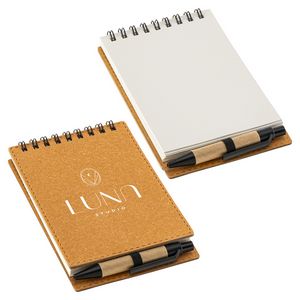[WOF-FL24] Flip Recycled Spiral Notebook with Pen