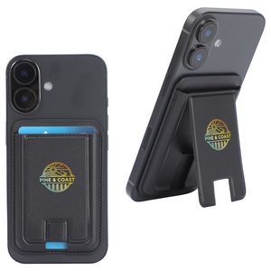 [WTE-AL25] Alpine 3-Card Phone Wallet with Magnetic Ring and Stand