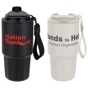 [DSB-DS24] SENSO® Dash 21 oz Vacuum Insulated Stainless Steel Tumbler with Hand Strap