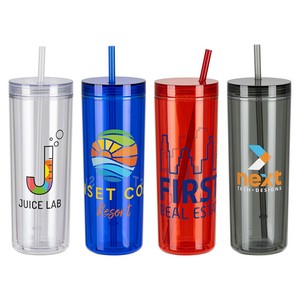 [DTM-AR26] Arden 16 oz Recycled Acrylic Straw Tumbler