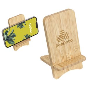 [EAC-FB23] Bamboo Wireless Charger Portable Phone Stand