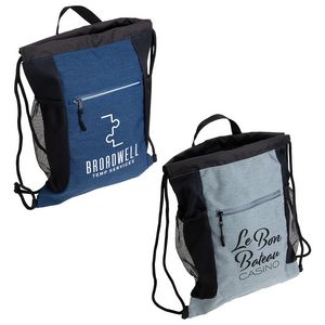 [WBA-GS19] Greystone Polycanvas Drawstring Backpack