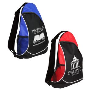 [WBA-NC11] Natural Curve Non-Woven/Polyester Sling Backpack