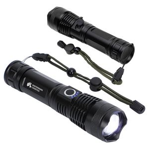 [WLT-ZM24] Best Buddy Tools ®  Zoom Rechargeable Aluminum Telescopic-Focus LED Flas