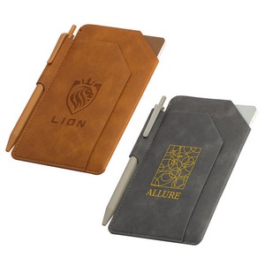 [WOF-PT26] Protege Mini Notebook With Pen & Front Pocket