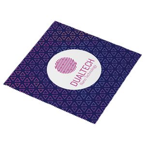 [WPC-SD22] Suede 10" x 10" Microfiber Cleaning Cloth- Full-color