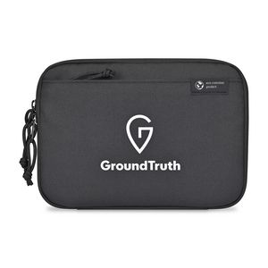 [102151-001] Renew Recycled rPET Slim Tech Organizer - AWARE™ - Black