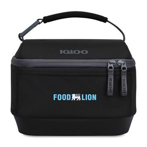 [102457-001] Igloo® Day Chiller Recycled Poly Lunch Bag Cooler - Black