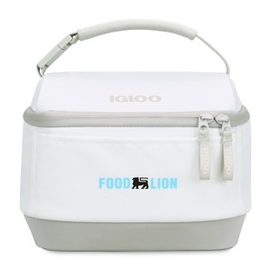 [102457-275] Igloo® Day Chiller Recycled Poly Lunch Bag Cooler - Cloud White