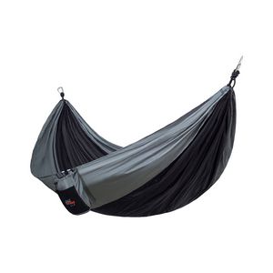 [3987] Sebago Packable Hammock - Black and Seattle Grey