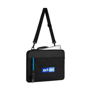 [100062-001] Midtown Slim Laptop Portfolio - Black