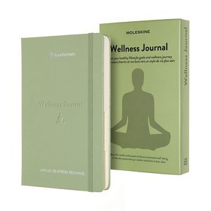 [100225-333] Moleskine® Passion Journal - Wellness - Willow Green