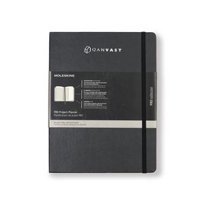 [100473-001] Moleskine® Hard Cover Ruled XL Professional Project Planner - Black