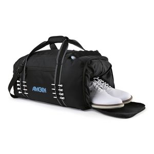 Golf Links Recycled rPET Duffel - Black