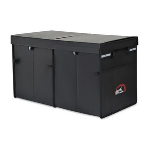 [101977-001] Structure Laminated Recycled Non-Woven Cargo Box with Lid - Black