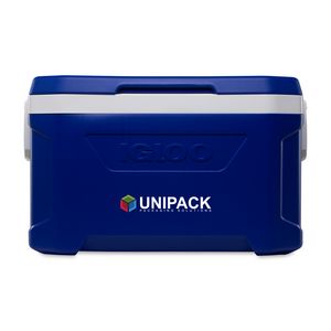 [102074-887] Igloo® Profile II 50 Qt Cooler - White-Majestic Blue