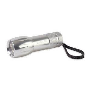 [102186-131] Mini LED Aluminum Flashlight - Silver