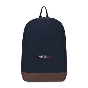 [102266-410] Ivy Recycled Cotton Laptop Backpack - AWARE™ - Navy