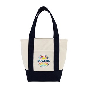 [102307-001] Mini Canvas Tote - Black