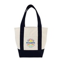 Mini Canvas Tote - Black